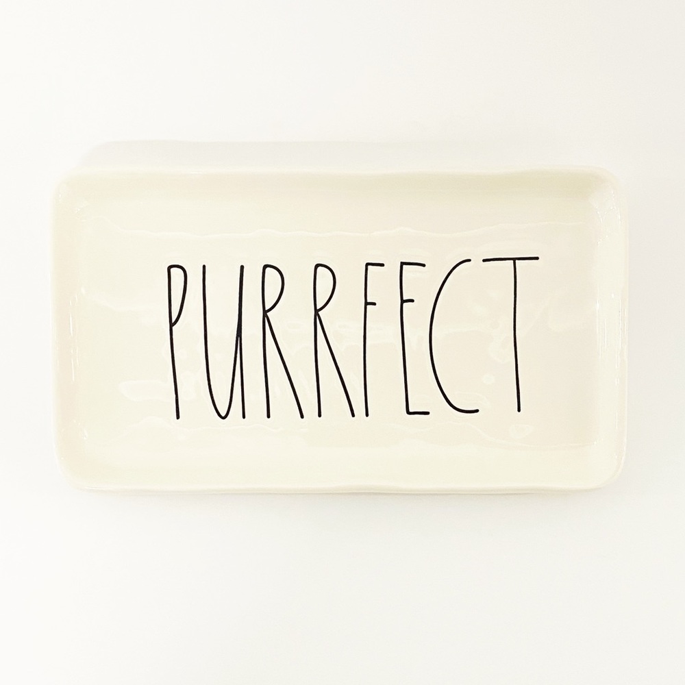 Rae Dunn PURRFECT Tray